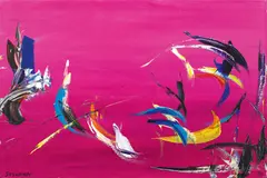 Soshana Afroyim, Untitled, 1990, oil on canvas; unframed