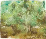 Michael Horsky, Untitled, 2013, watercolour on paper; framed