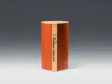 Martin Kippenberger, Schon wieder 1 Kippenberger 5x, 1991, construction pipe with 5 serigraphies on posters, wooden closures; unframed