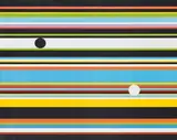 Gerwald Rockenschaub, Untitled, 1998, colour lithography; framed