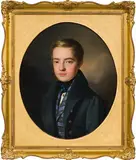 Anton Einsle, Archduke Stephan Franz Viktor, 1832, oil on canvas; framed