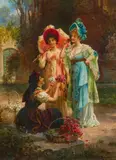 Hans Zatzka, A difficult choice
