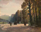 Karl Ludwig Prinz, Schönbrunn, garden parterre with view of the Gloriette