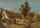 Theodor von Hörmann, Hungarian farm