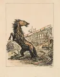 Alfred Kubin, Junger Hengst und Schlange