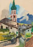 Josef Dobrowsky, Village view