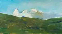 Herbert Brandl, Untitled, 2003, oil on canvas; unframed