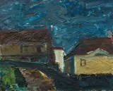 Franz Grabmayr, Landscape with houses