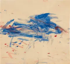 Martha Jungwirth, Untitled, 1992, watercolour on paper; framed