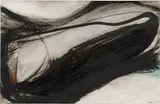 Arnulf Rainer, Untitled ("Botanik"), 1985, photograph, painted over; framed