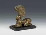 Ernst Fuchs, Sphinx, bronze, granite
