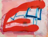 Jürgen Messensee, Mouth, 1997-2001, oil on canvas; unframed