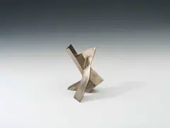 Oskar Höfinger, Symbiose, 2003, bronze, nickel-plated