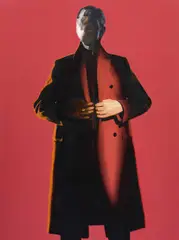 Thomas Riess, Idol, 2019, oil on canvas; unframed