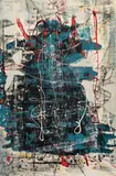 Hans Staudacher, Untitled, 1958, oil on canvas; framed