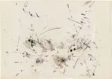 Untitled by Hans Staudacher, 1958, mixed media on paper; unframed, sold Jun 2024