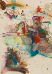 Heimo Stübler, Untitled, 2006, mixed media on paper; framed