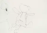 Sevda Chkoutova, teddy_029" (from the series "24h"), 2010, India ink on paper; framed