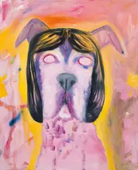 Ronald Kodritsch, Bastards, 2007, oil on canvas; unframed
