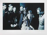 Gottfried Helnwein, Epiphany I (Adoration of the Magi), print; framed