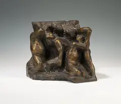 The stoning of Saint Stephen by Alfred Hrdlicka, 1980/81, bronze, sold Jun 2024