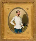 Wilhelm Richter, Portrait of a man, 1887, oil on cardboard; framed