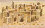 Eduard Bargheer, City in the desert