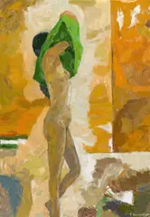 Franz Kaindl, Anca, 2014, oil on canvas; framed