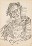 Oskar Kokoschka, Varazioni su un tema. Con una prefazione di Max Dvorak" (Portfolio with ten chalk lithographs)