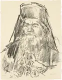 Oskar Kokoschka, Jerusalem Faces (portfolio of six lithographs)
