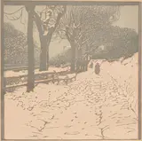 Carl Moll, Winter (Hohe Warte in Wien)