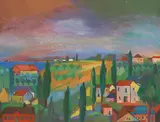 Friedrich Aduatz, Southern landscape