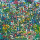 Nikolaus Moser, Umarmung, oil on canvas; unframed