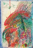 Franz Ringel, Untitled, 1983, mixed media on paper; framed