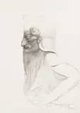 Ernst Fuchs, Untitled, 2012, graphite on paper; unframed