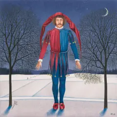 Josef Bramer, Untitled, 1982, watercolour on paper; framed