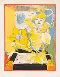 Peter Sengl, Untitled, 1972, print; framed