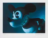 Gottfried Helnwein, Midnight Mickey, print; framed