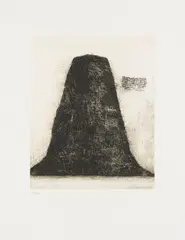 Othmar Zechyr, Berg II, 1986, etching; unframed