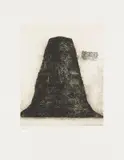 Othmar Zechyr, Berg II, 1986, etching; unframed