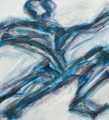 Peter Bischof, Untitled, 1994, oil on canvas; framed