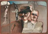 Peter Dwořak, Untitled, 1979/10, mixed media on paper; unframed