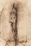 Zbyněk Fojtů, Untitled, 1986, mixed media on paper; unframed