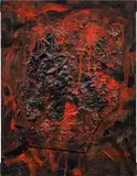 Adolf Frohner, Untitled (material picture), 1963, mixed media, various materials on wood; unframed