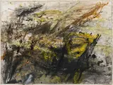 Heinz Göbel, Untitled, 1988, mixed media on paper; unframed