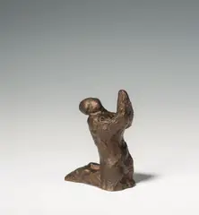 Saint Stephen by Alfred Hrdlicka, 1977, bronze, sold Mar 2024