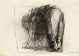 Alfred Hrdlicka, Study sheet, 1978, graphite on paper; unframed