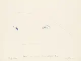 Alfred Hrdlicka, Ich in der Kalkgrube, 1976, ball-point pen on paper; unframed