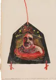 Ernst Len, Untitled, monotype; framed
