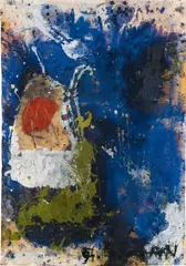 Alexander Netusil, Untitled, 1994, mixed media on paper; unframed